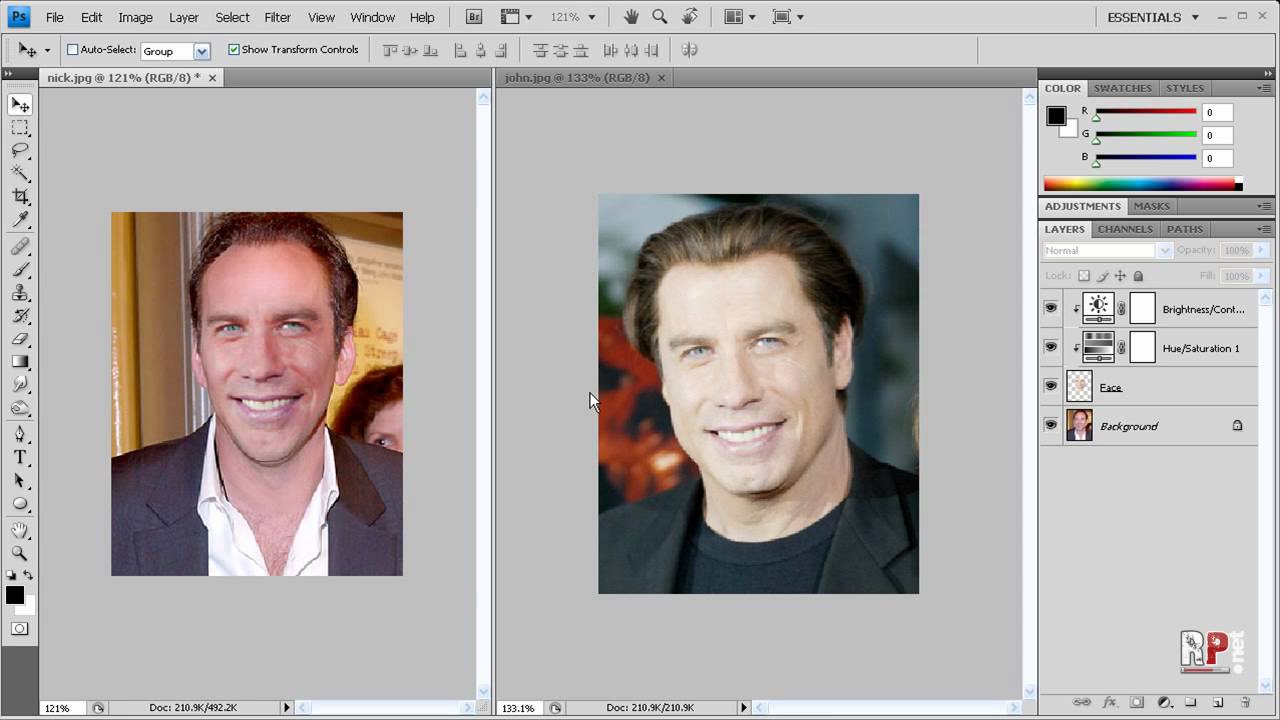 Photoshop CS4: Swap Faces!