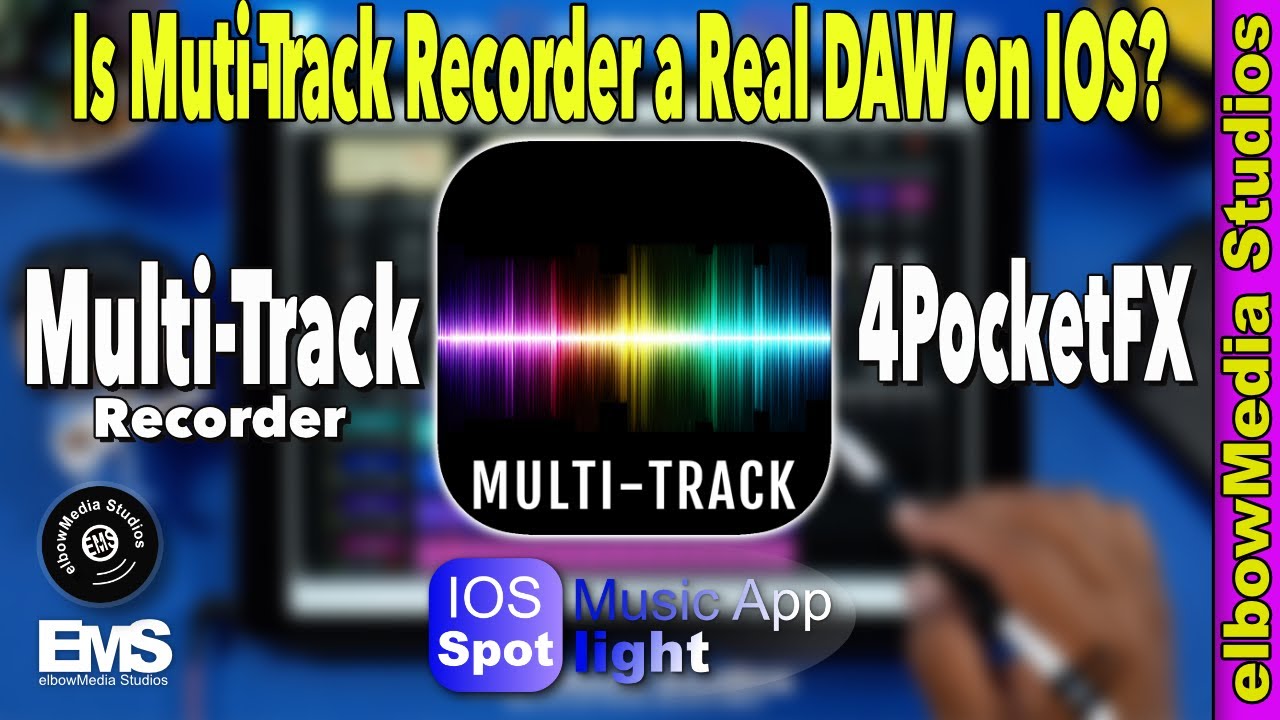 Is MultiTrack Recorder By 4PocketFX on iOS Really a DAW? Let's Check it Out!