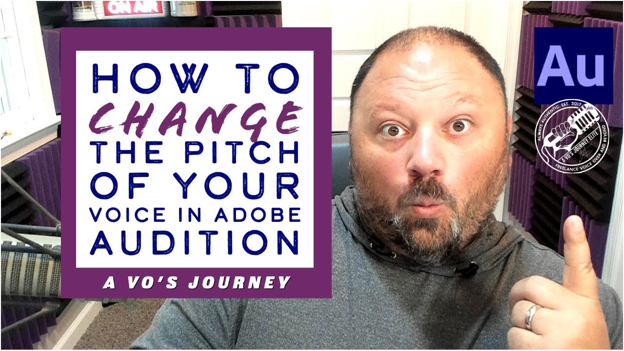 How to Change the Pitch of Your Voice In Adobe Audition