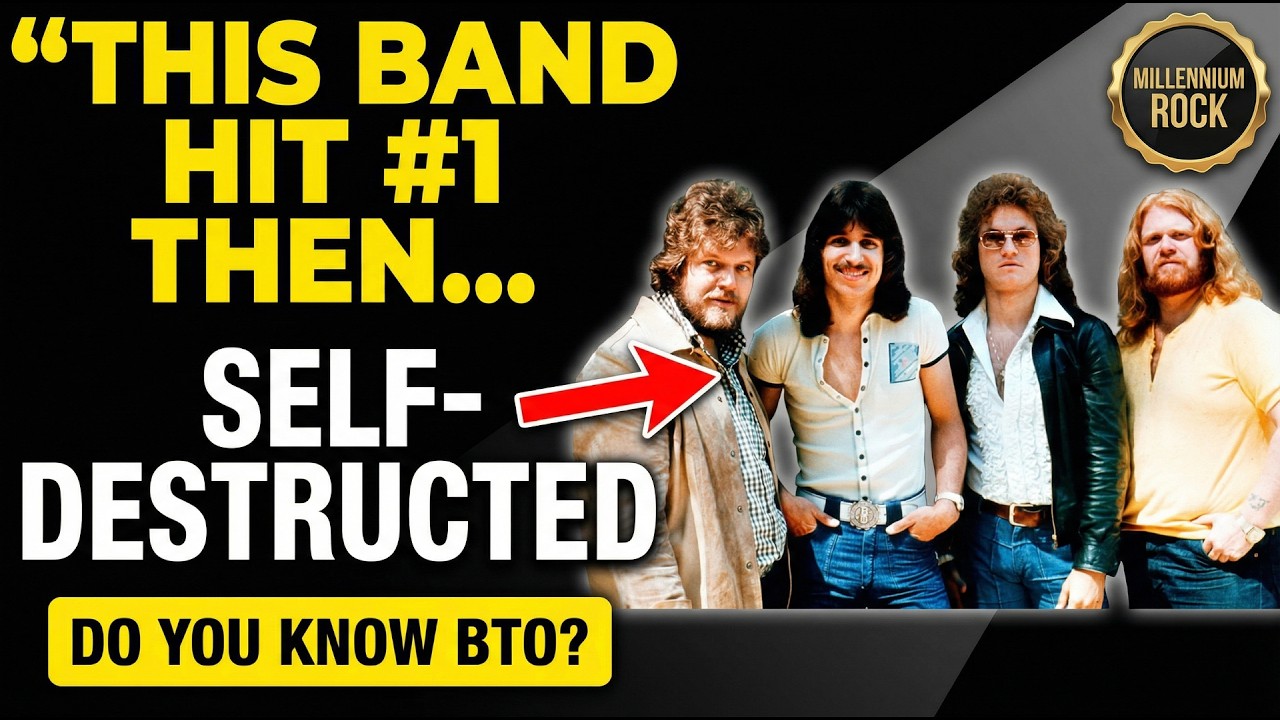 The Rise and Destruction of Bachman-Turner Overdrive: From #1 Albums to a Feud That Never Ended