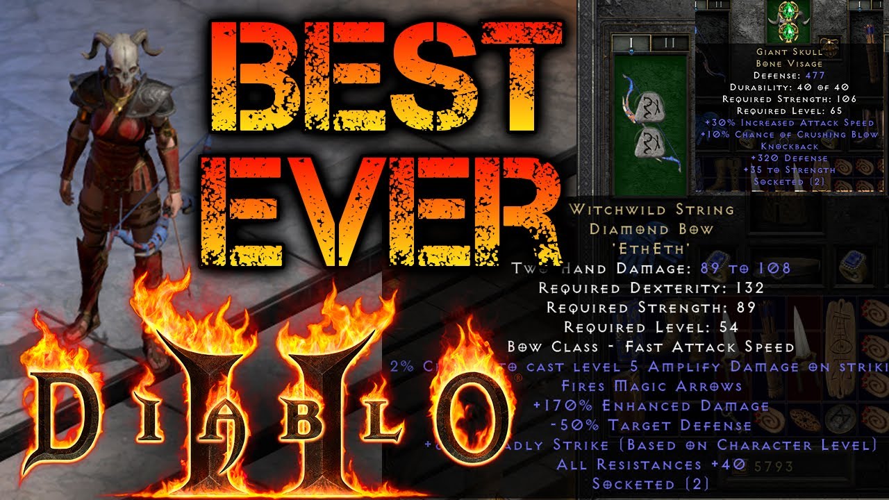 AMAZING AMAZON BUILD (Budget) | Diablo 2 Resurrected