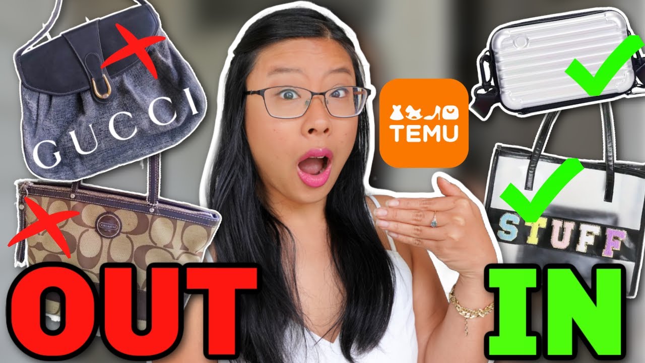 WHY I SOLD Designer Bags To Buy Cheap TEMU Handbags? All The Bags I Bought And Sold In 2024 SO FAR!