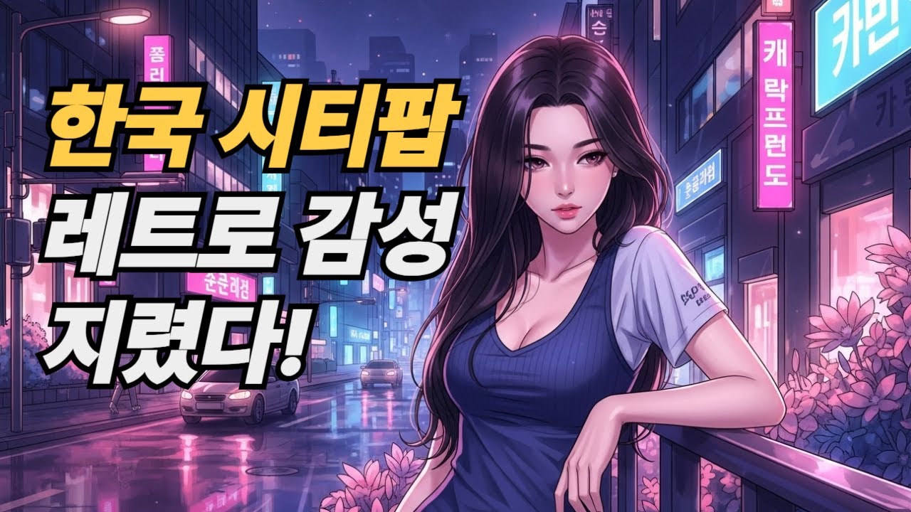 한국 시티팝 플레이리스트 90년대 그 시절의 추억 속으로!