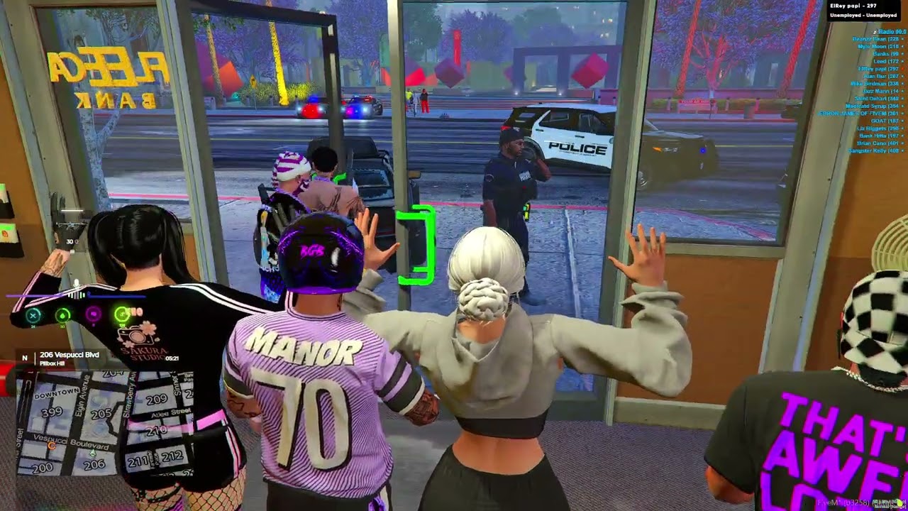 🌴🌴 Legacy V RP 🌴🌴 Epic Bank Heist with the BGB homies🌴🌴 Fun ASF!