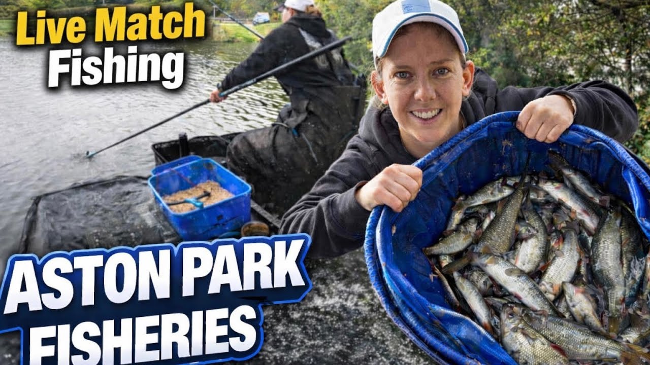 Рыбалка вживую: Aston Park Fisheries – озеро Стейбл