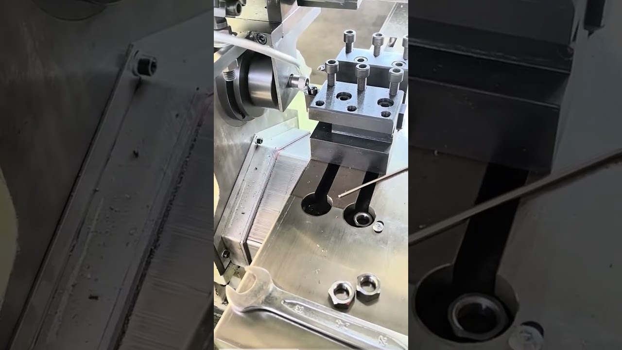 Revolutionizing CNC Lathe: Auto Loading & Unloading for Smart Manufacturing #cncautomation #machine