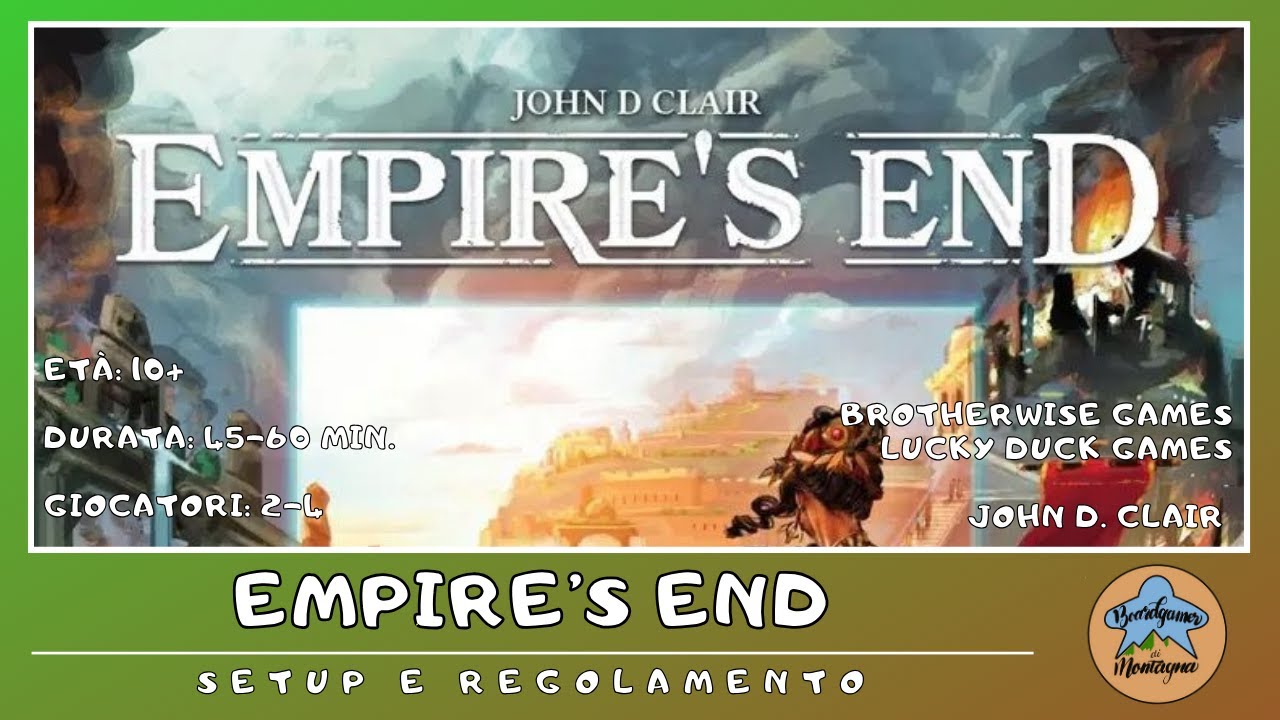 Empire's End - setup e regolamento in italiano (tutorial) BOARD GAME
