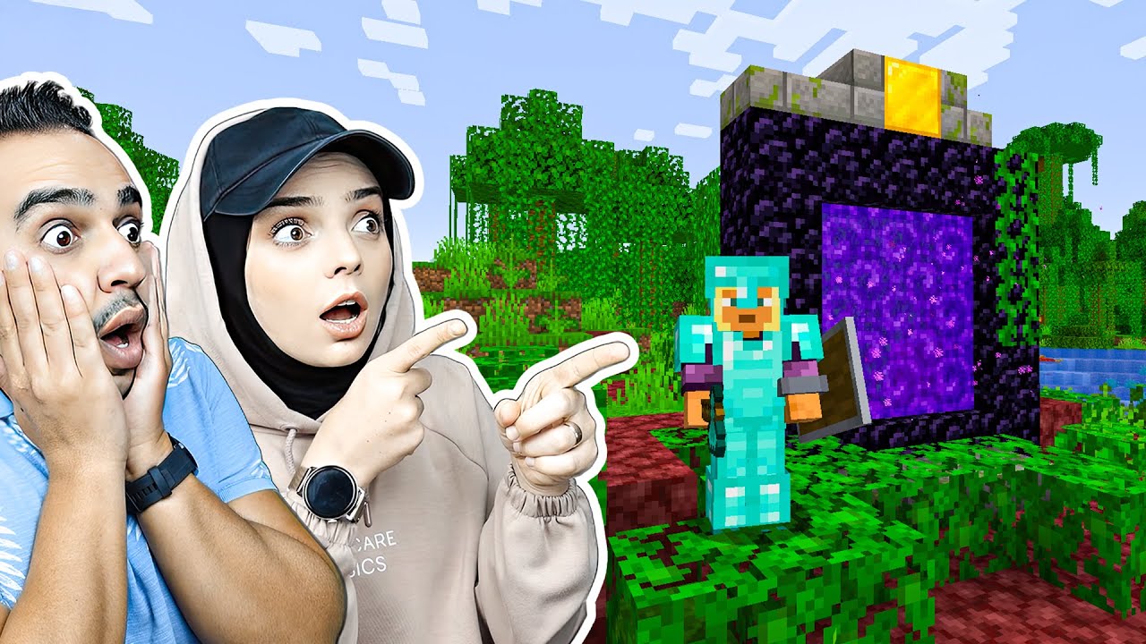 ELMAS SET OLDUK! NETHER KAPISI AÇILDI! MİNECRAFT 7.BÖLÜM 💎🔥