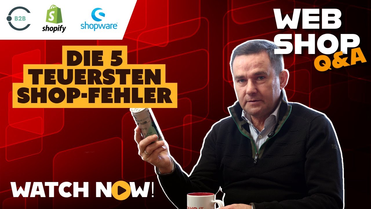 Die 5 teuersten Shop-Fehler | Webshop Q&A | Ratgeber | Interview