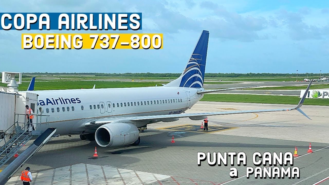 Copa Airlines 737-800 Punta Cana - Panama
