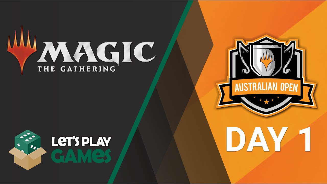 Magic the Gathering: $10,000 Australian Open - Day 1 | Sealed & Standard