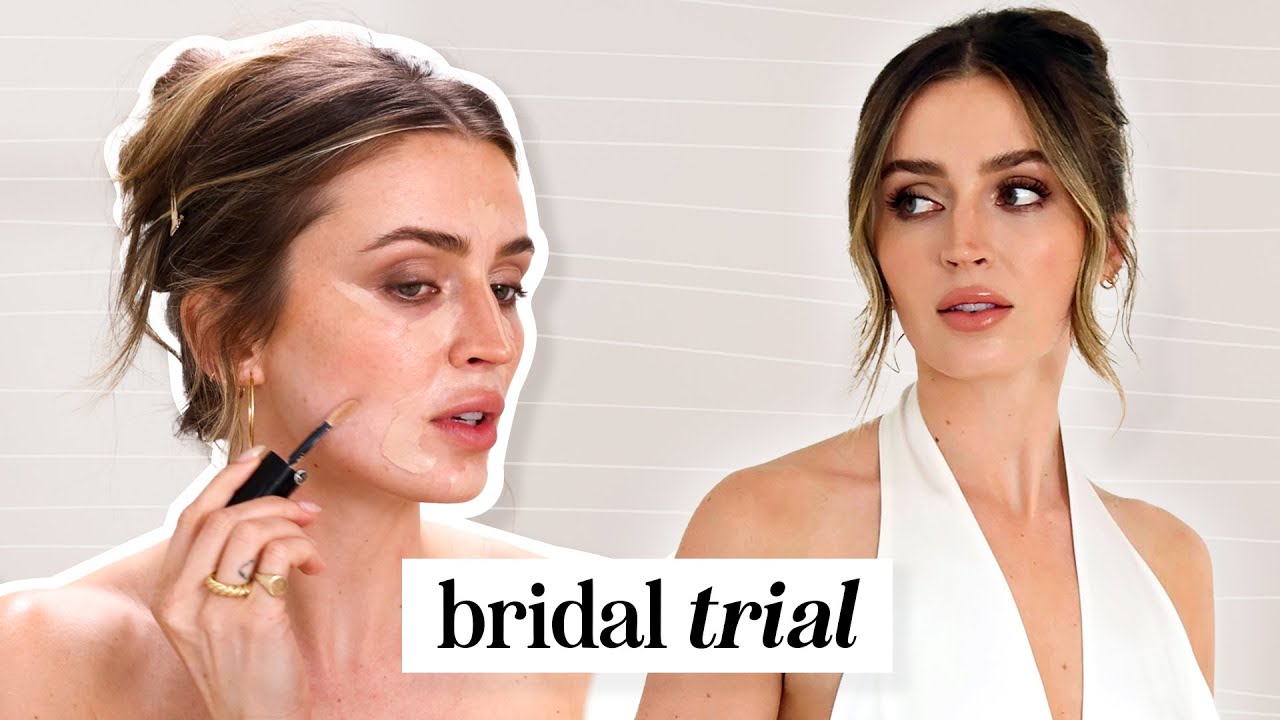 Effortless Bridal Makeup Look 🤍