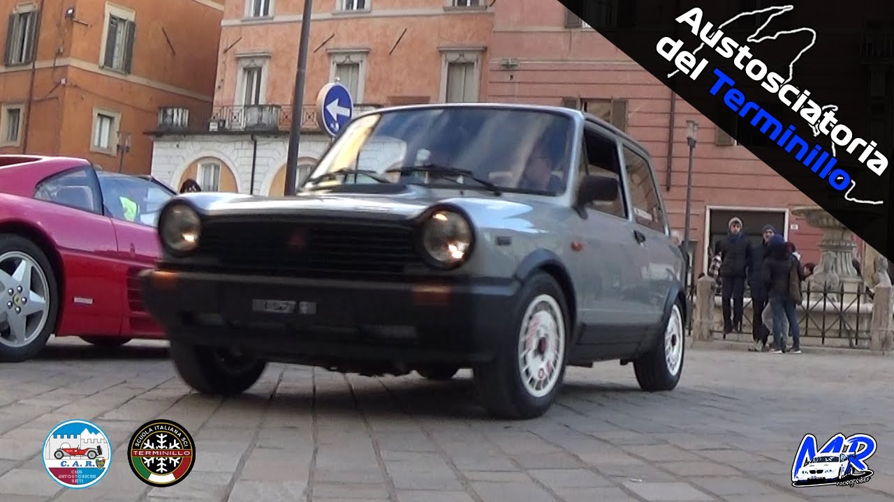 Autosciatoria del Terminillo 2023 | Mirko Spadoni | Autobianchi A112 Abarth