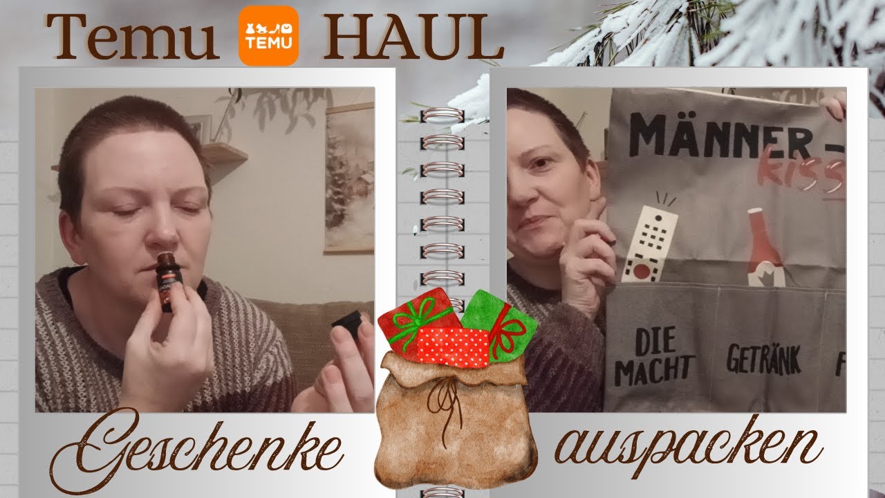 Temu Haul 🔸️ Weihnachtsgeschenke auspacken🎄🎁🎄