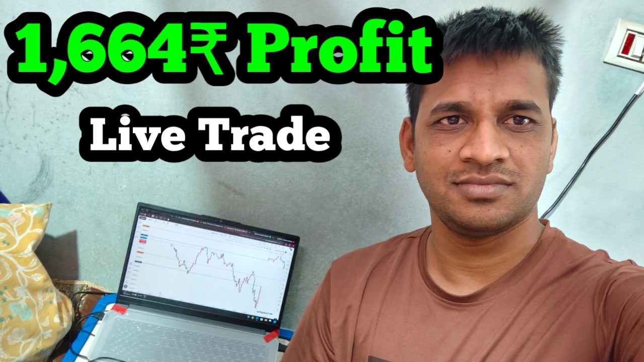​Single Trade, ₹1,664 Profit: Bank Nifty Live Trading Today Tr Johnny