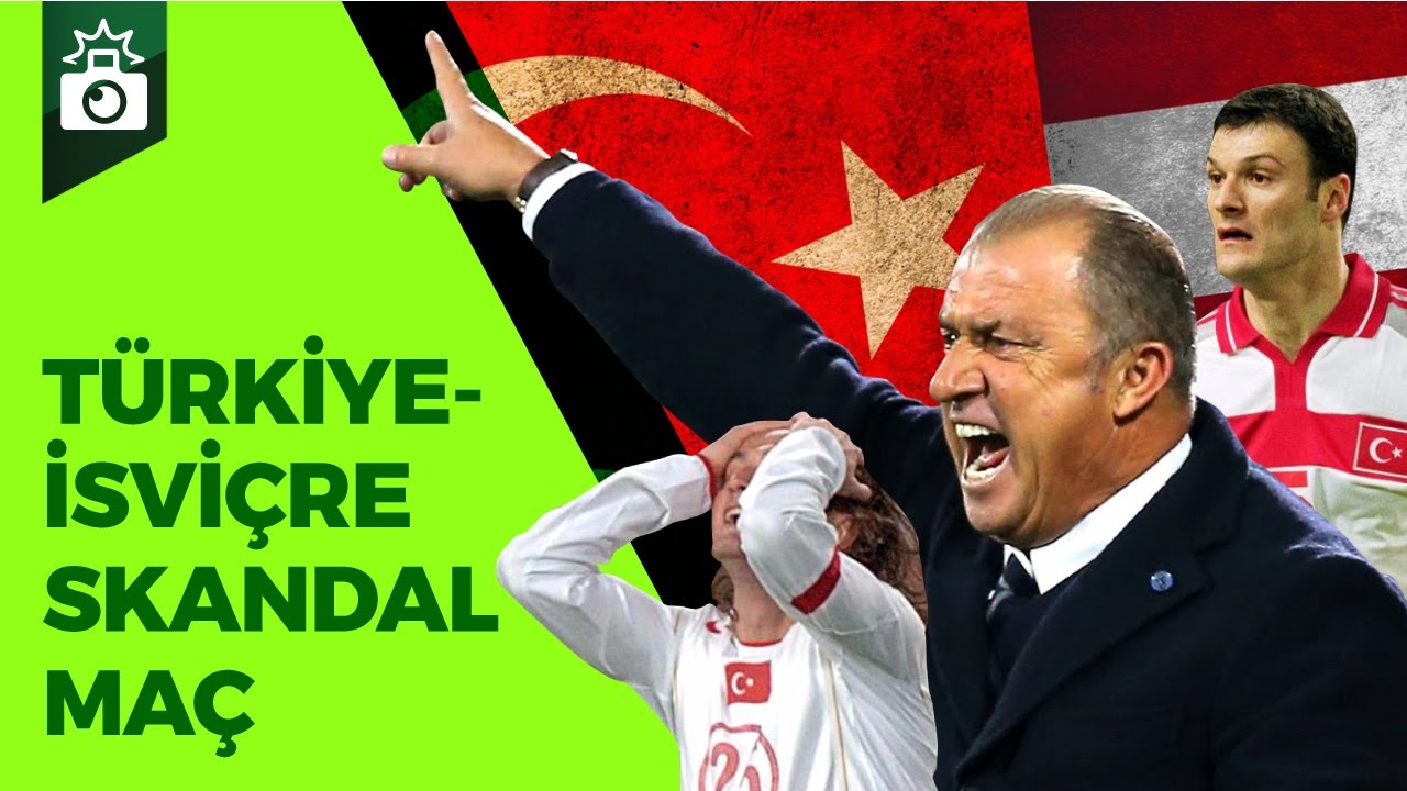 2006 Dünya Kupası Skandal Baraj Maçı : Türkiye - İsviçre