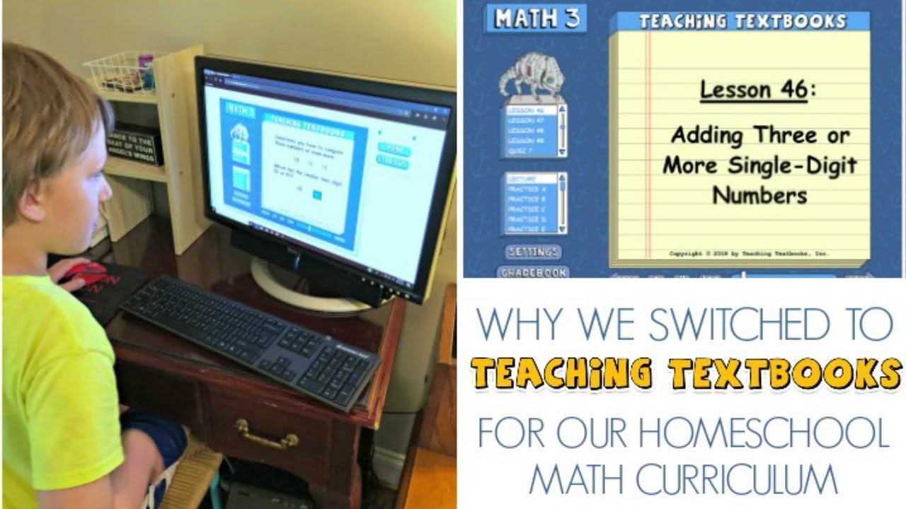 WHY WE SWITCHED TO TEACHING TEXTBOOKS 3.0 | HOMESCHOOL MATH CURRICULUM