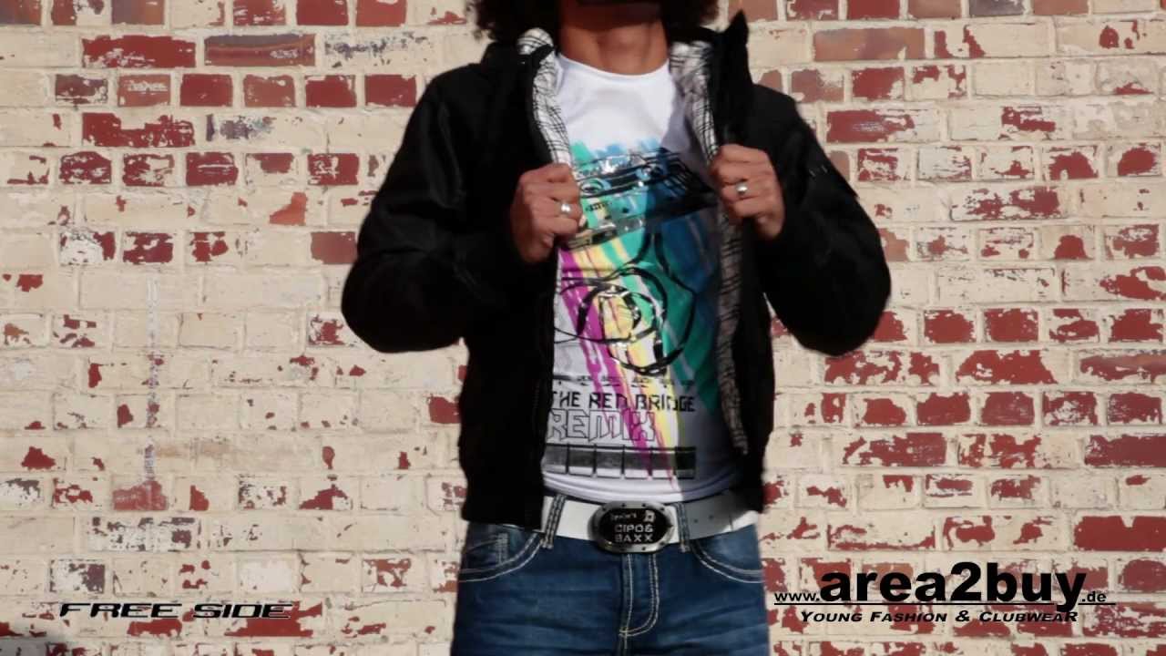 area2buy.de Free Side Jacke FS-075 Schwarz HD Video