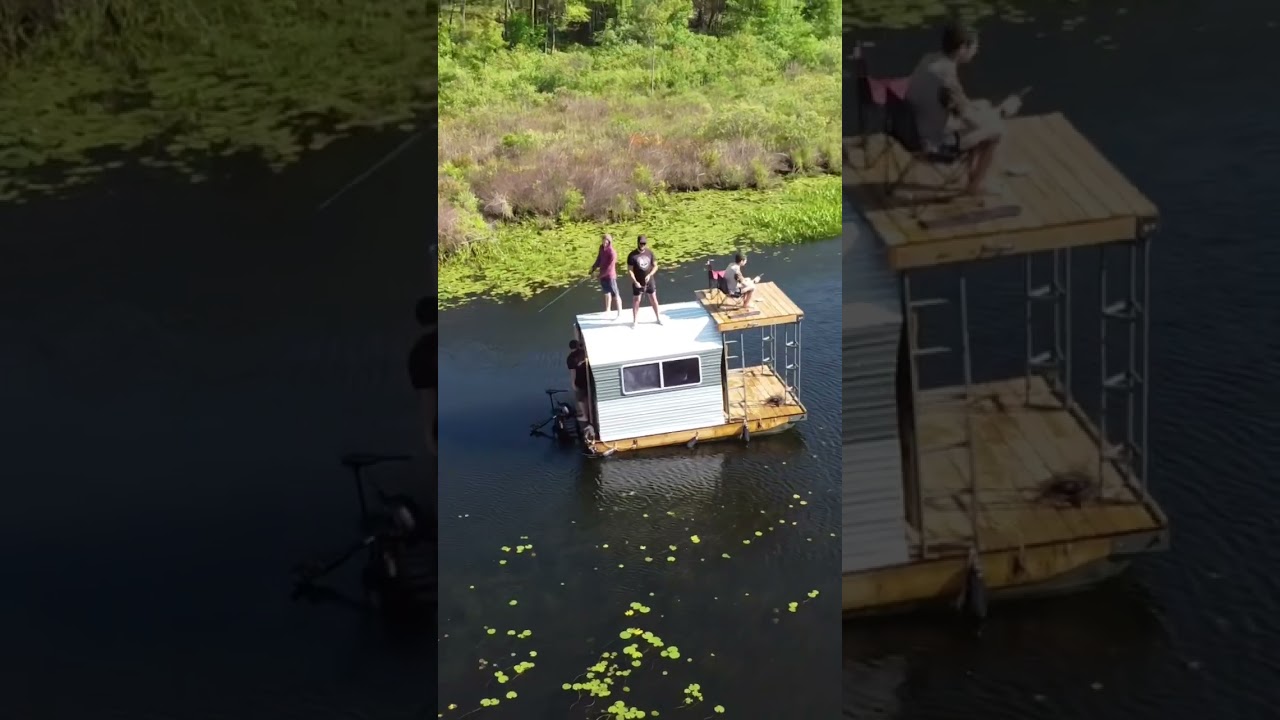 Homemade Houseboat