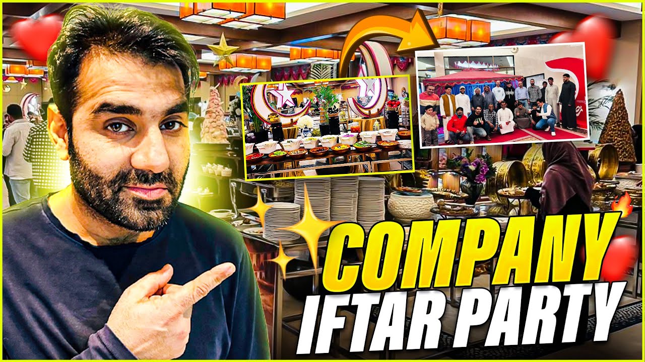 Company Iftar Party | Amazing Iftar Buffet | MenaBev | Saudia Arabia 