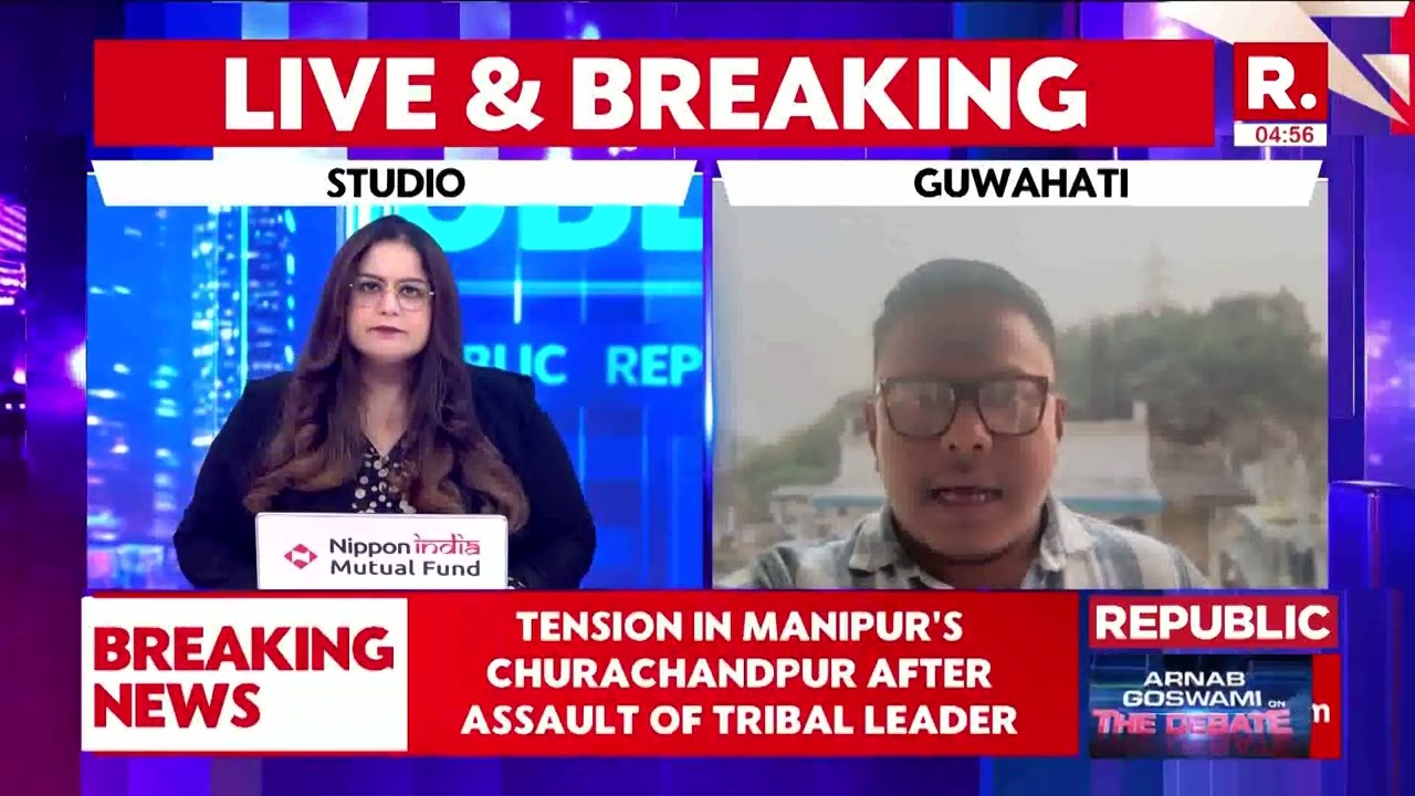 Tension In Manipur's Churachandpur After Assault Of Hmar Tribal Leader