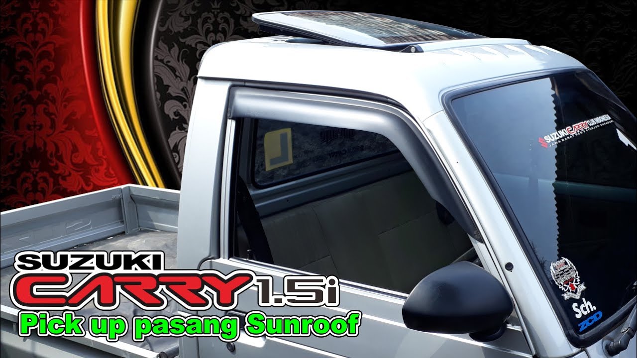 pasang sunroof di mobil carry FUTURA PICK UP