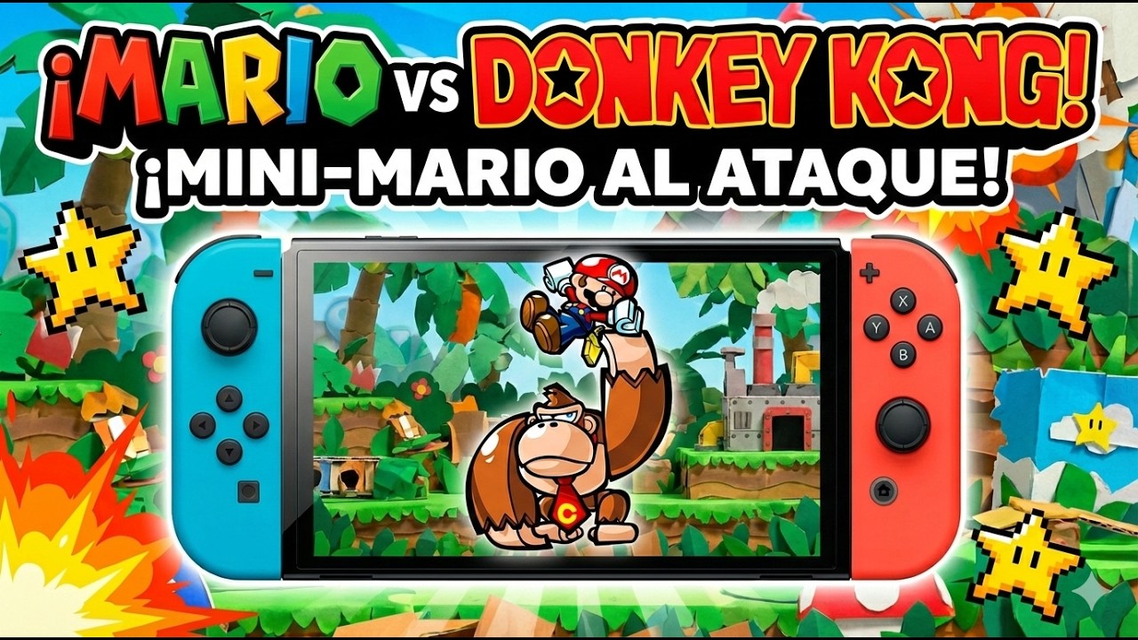 Mi primera vez en Mario VS Donkey Kong - En Directo