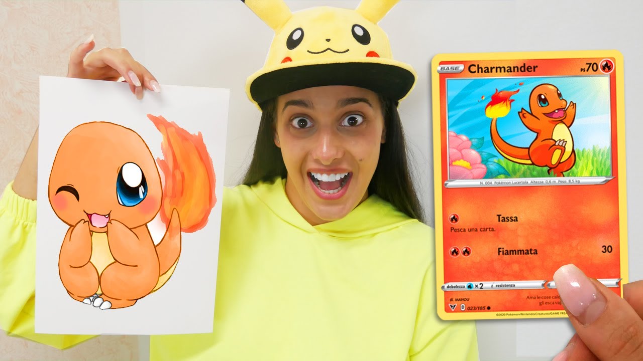 IL POKEMON CHE TROVI DEVI DISEGNARLO