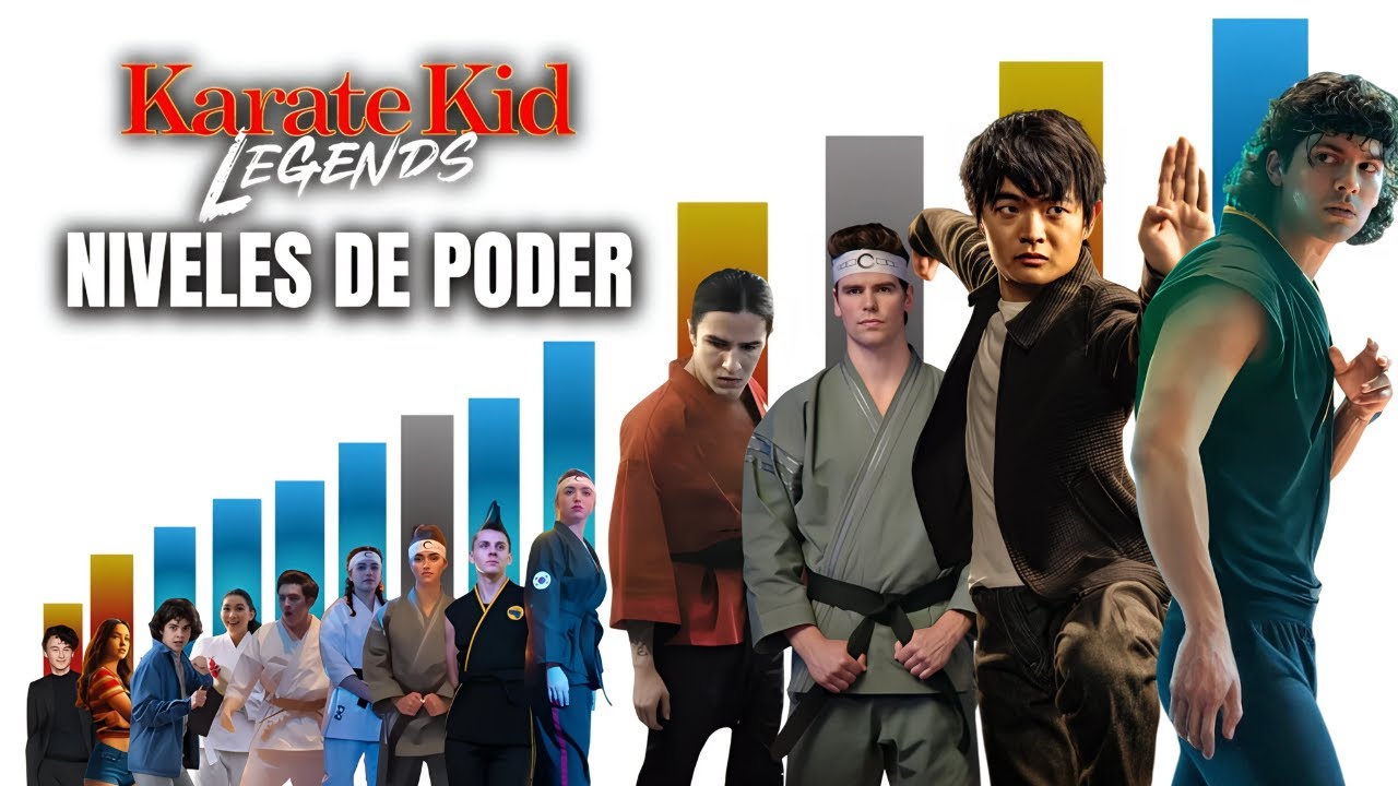 TODOS los Niveles de Poder de KARATE KID LEGENDS y COBRA KAI