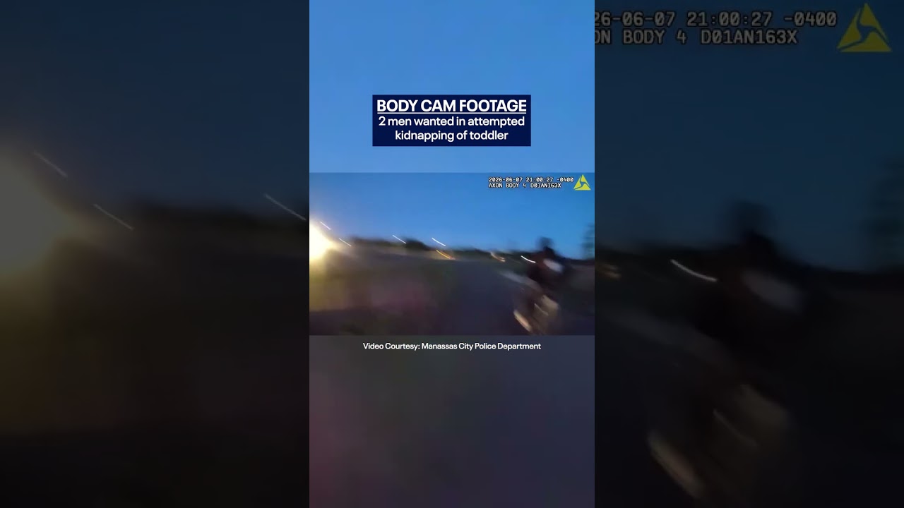 Body Cam Footage: 2 men wanted in attempted kidnapping of toddler