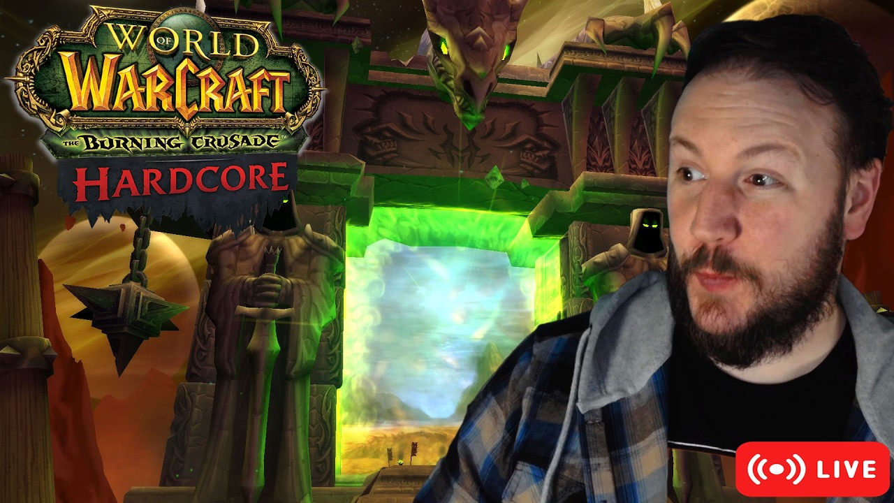 LIVE | WoW TBC Hardcore - One Mistake Ends It All! | Shaman Achievement Hunter