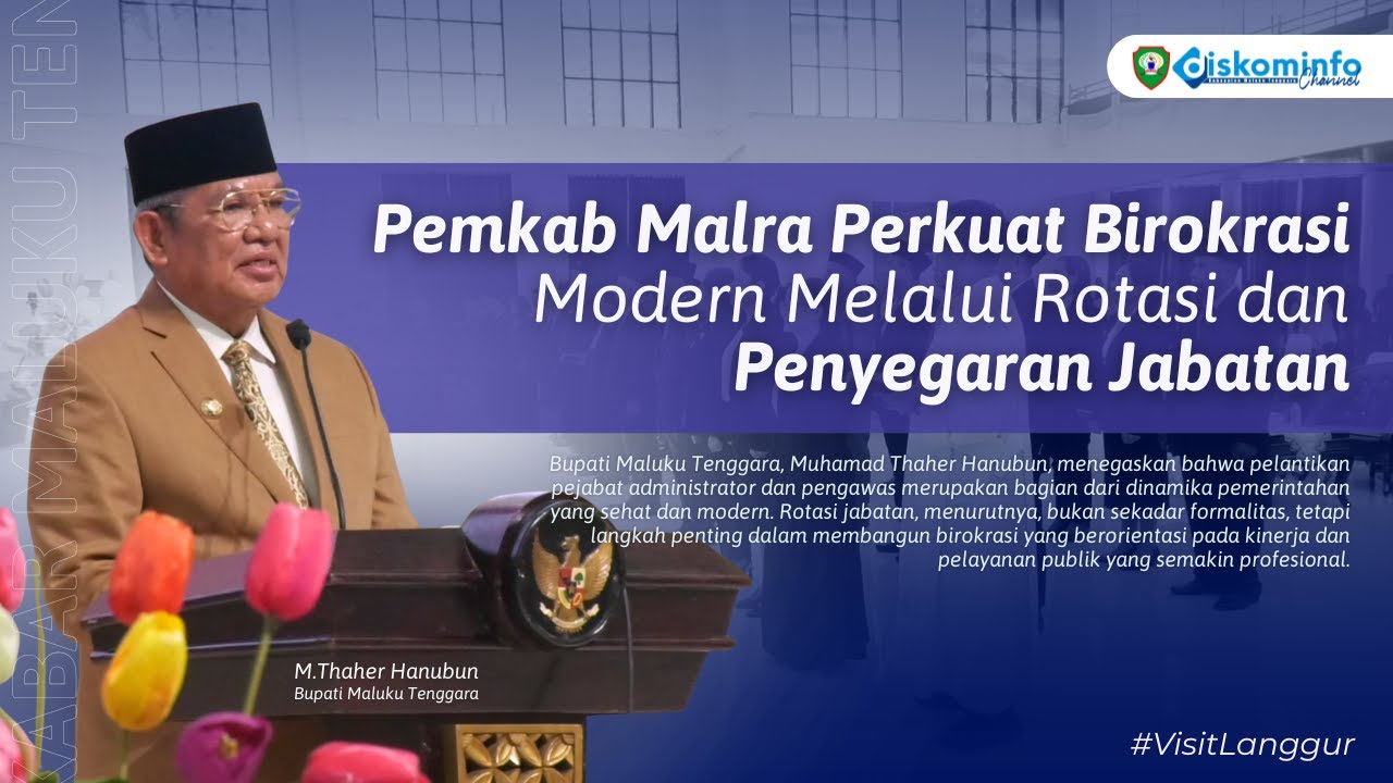 Pemkab Malra Perkuat Birokrasi Modern Melalui Rotasi dan Penyegaran Jabatan