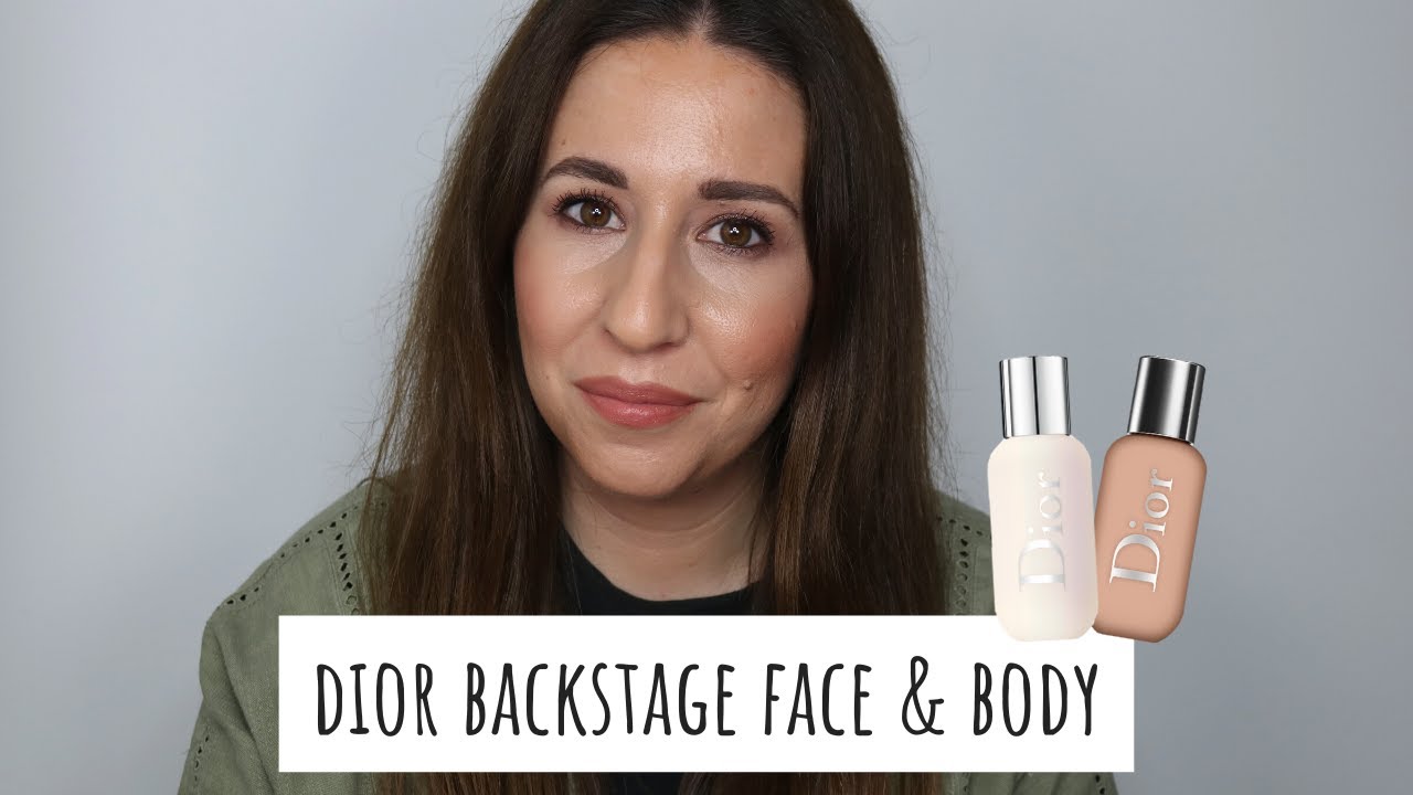 DIOR BACKSTAGE Face & Body FOUNDATION | Primeras impresiones