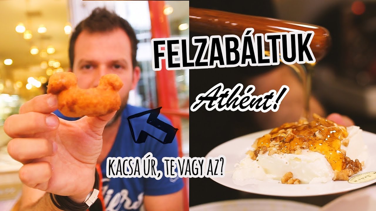 Felzabáltuk Athént: a tzatzikitől a gumikacsa alakú fánkig