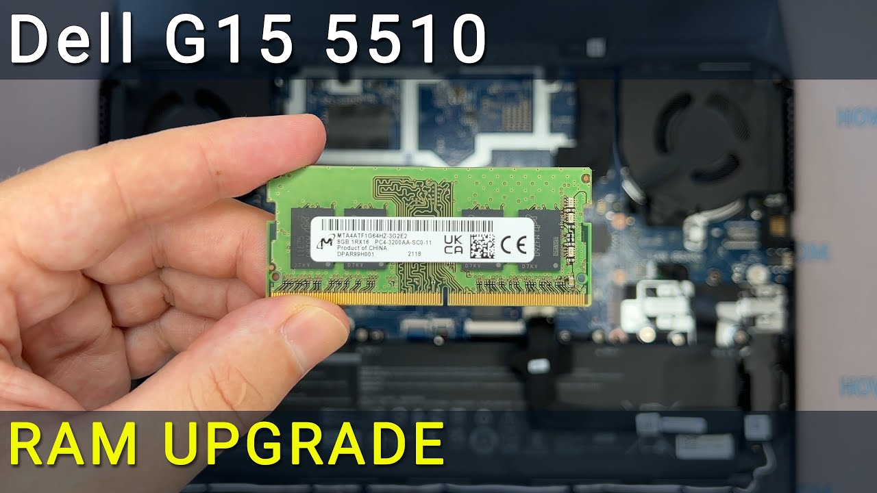 Обновление и установка оперативной памяти Dell G15 5510 — пошаговое руководство для самостоятельн...