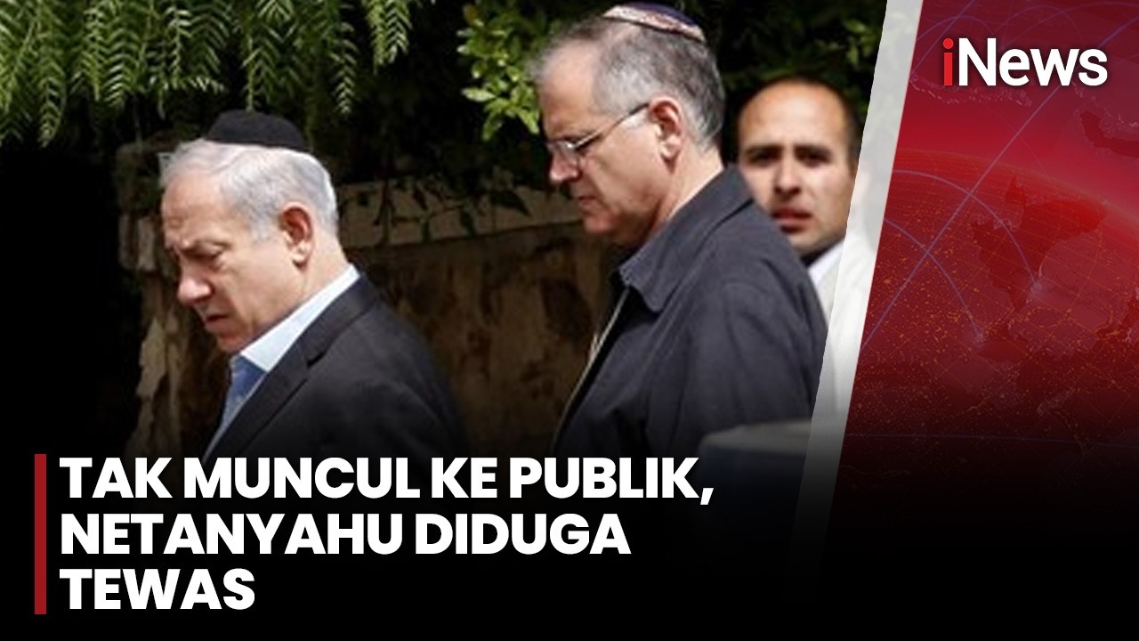 Netanyahu Tak Kunjung Muncul ke Publik, Tewas Dirudal Iran? | iNews Pagi 13/3