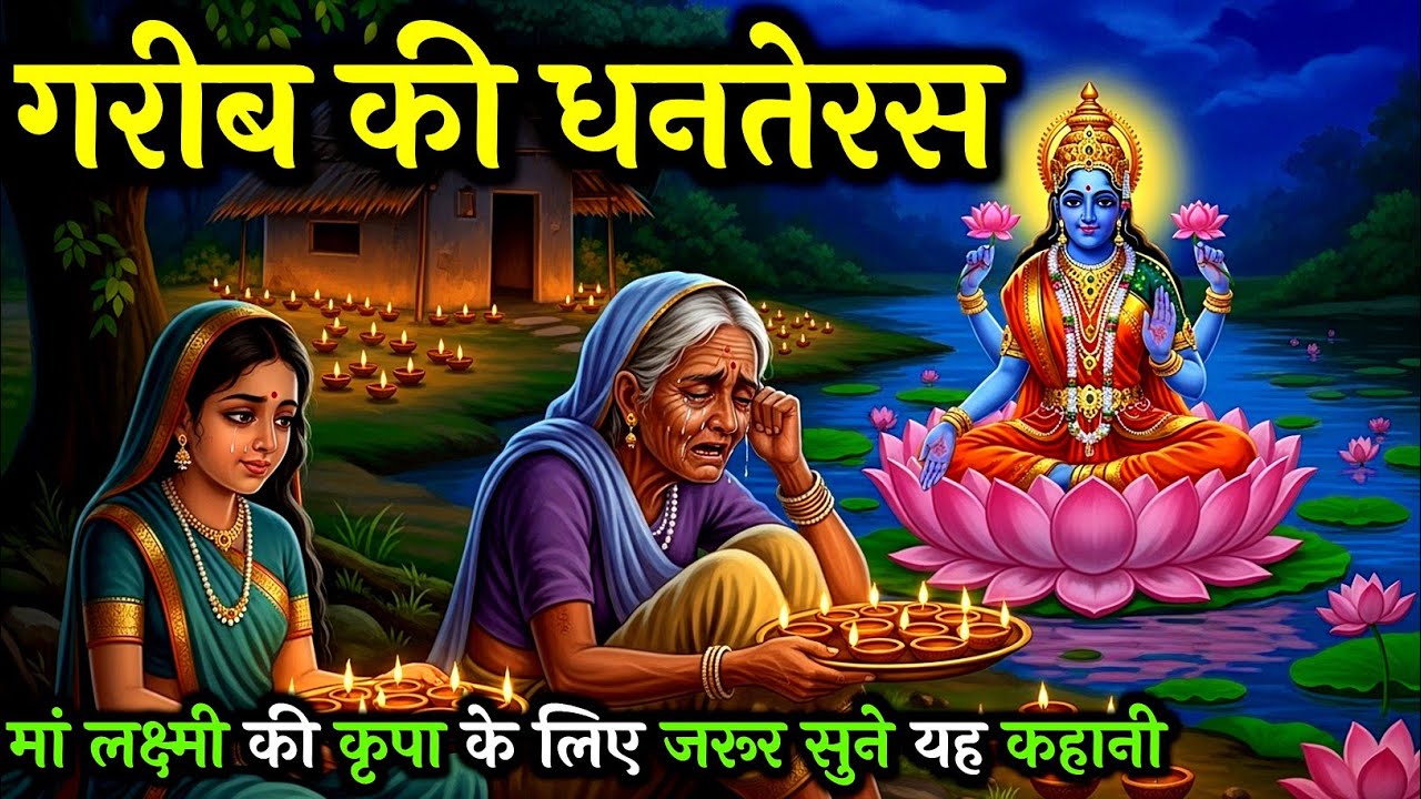 एक मां की धनतेरस की कथा | Mata Lakshmi Ki katha | Dhanteras Ki Katha | Dhanteras Story | Dhanteras