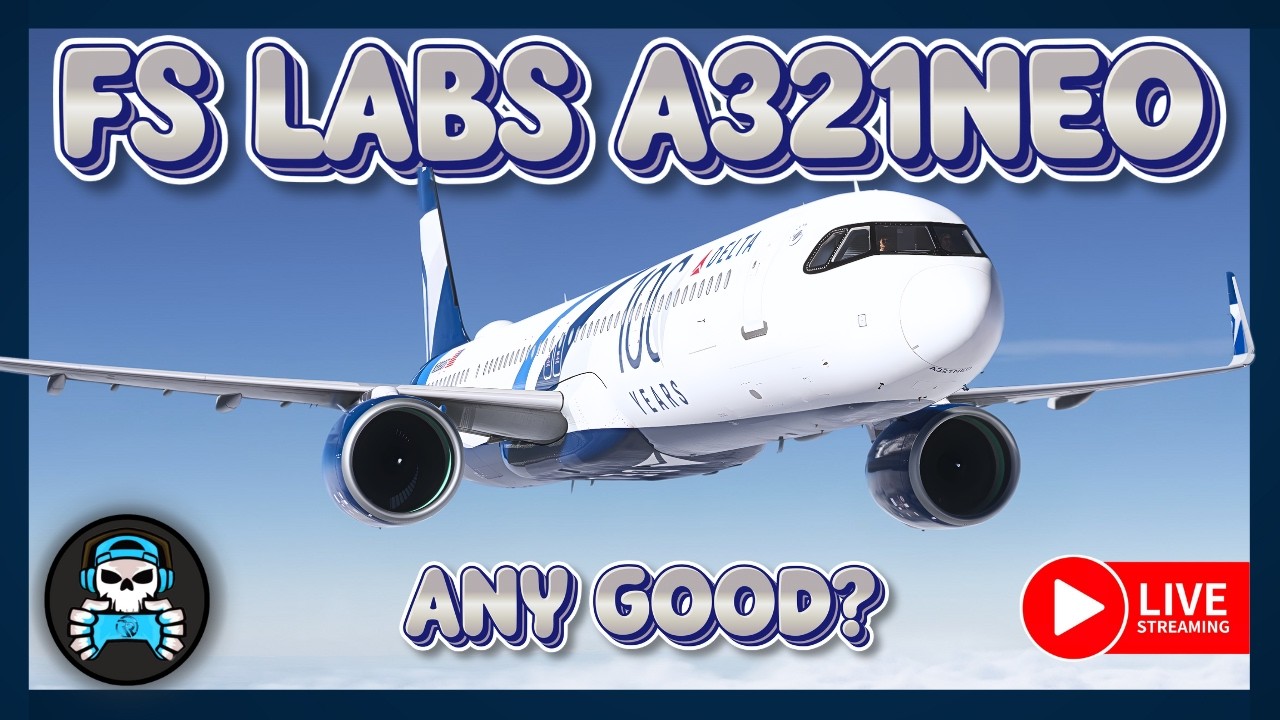 FS LABS A321Neo | PW Engines | Delta | Subscribe | Follow | !discord