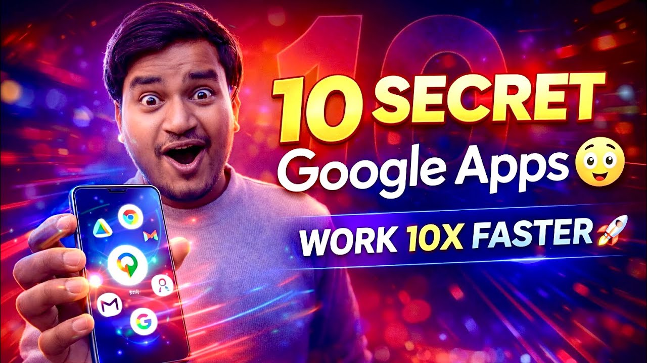 Google के 10 कमाल के Apps 😍 99% लोग नहीं जानते😱| Work 10X Faster Today!