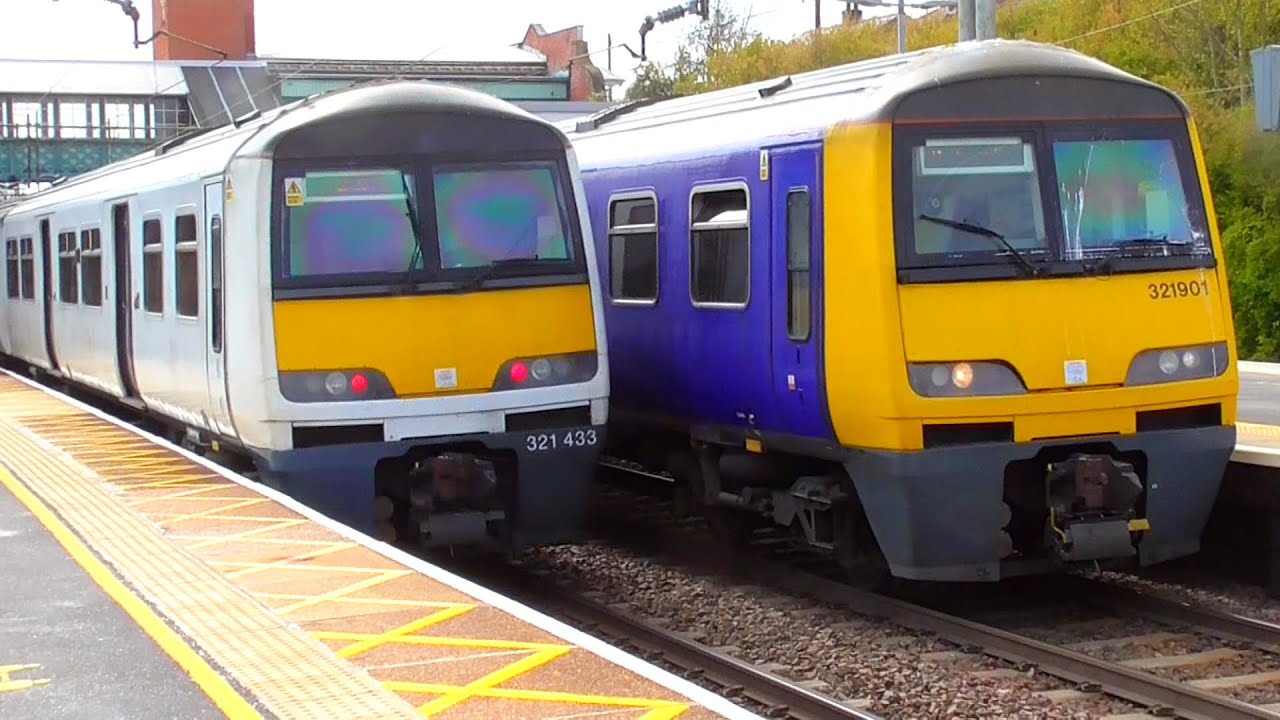 Trains at Witham, GEML - 27/04/21