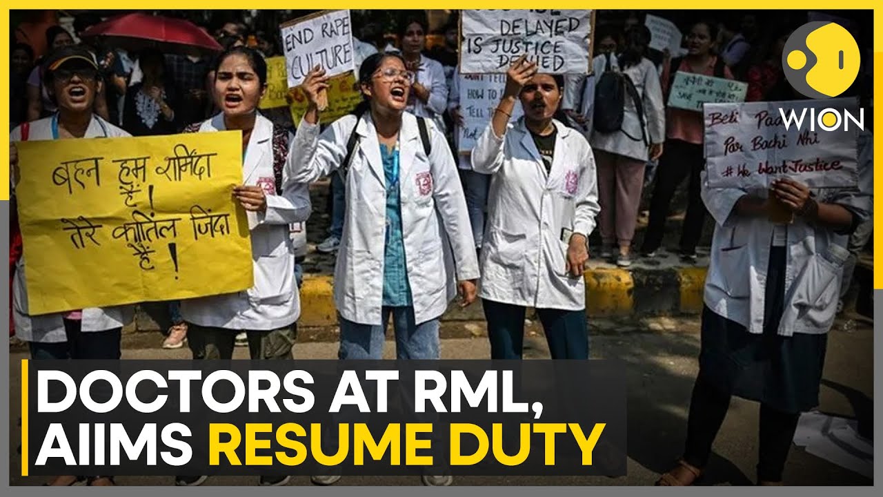 Kolkata Doctor Case Update: Doctors' Associations call off 11-day strike | Latest News | WION