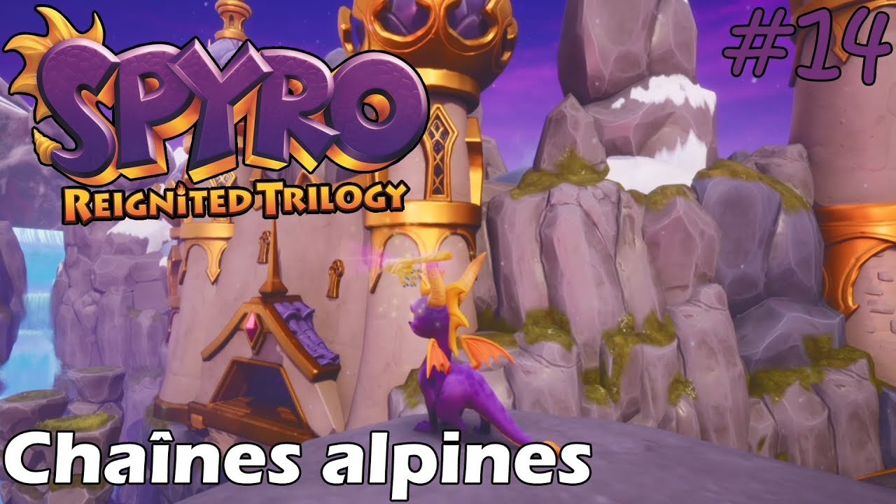 Spyro 1 - Reignited Trilogy - Chaînes alpines 100%
