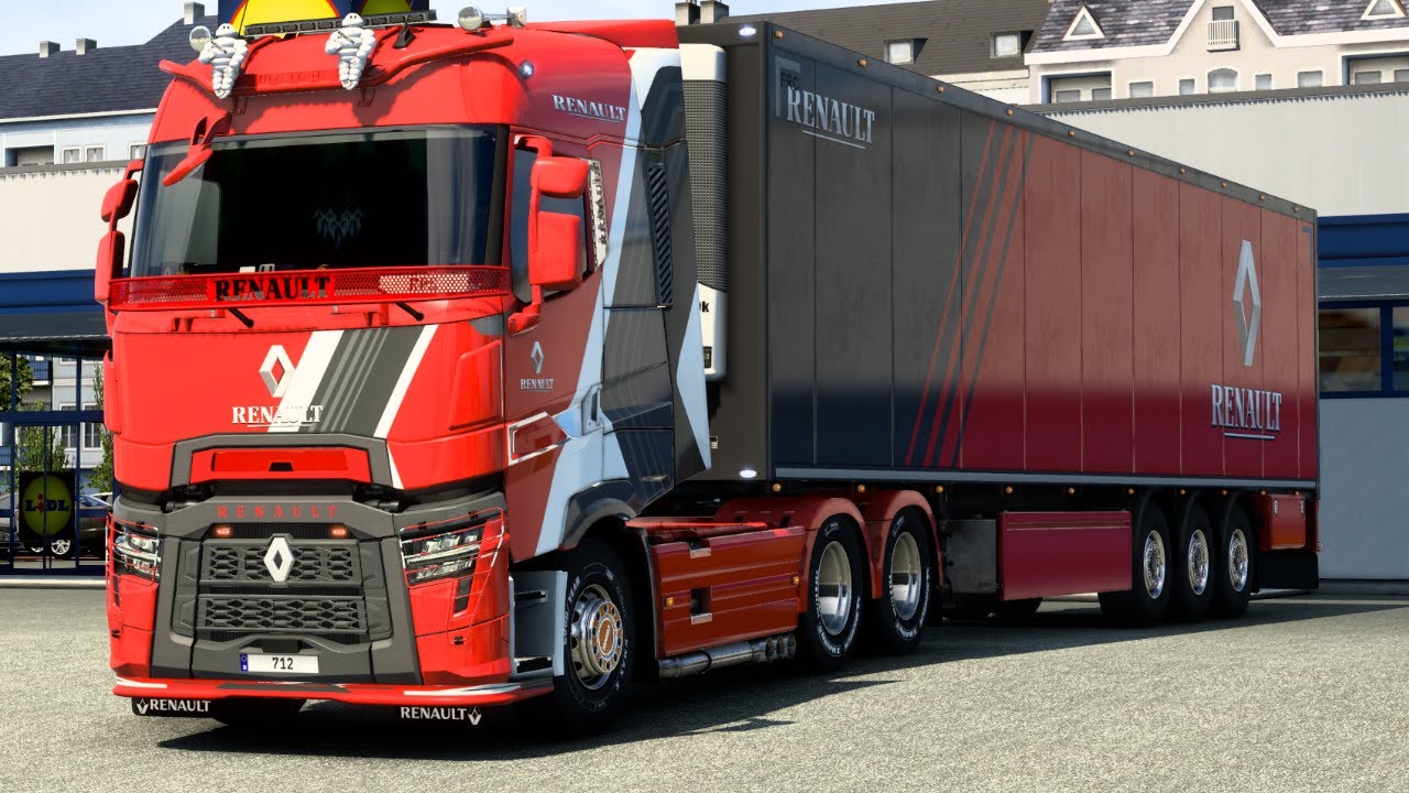 ETS2 1.48 ProMods 2.66 | Renault T EVO w/ DTi 13 Sound Mod | Berlin to Erfurt Journey |Gameplay