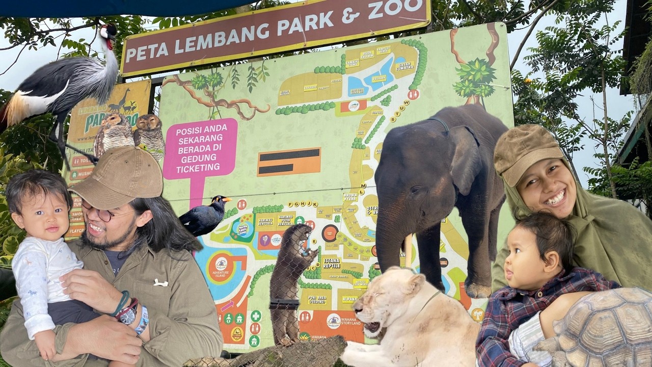 🦁 Explore Lembang Park & Zoo 2026! Tempat Liburan & Edukasi Keluarga Paling Seru, di Bandung! 🦒