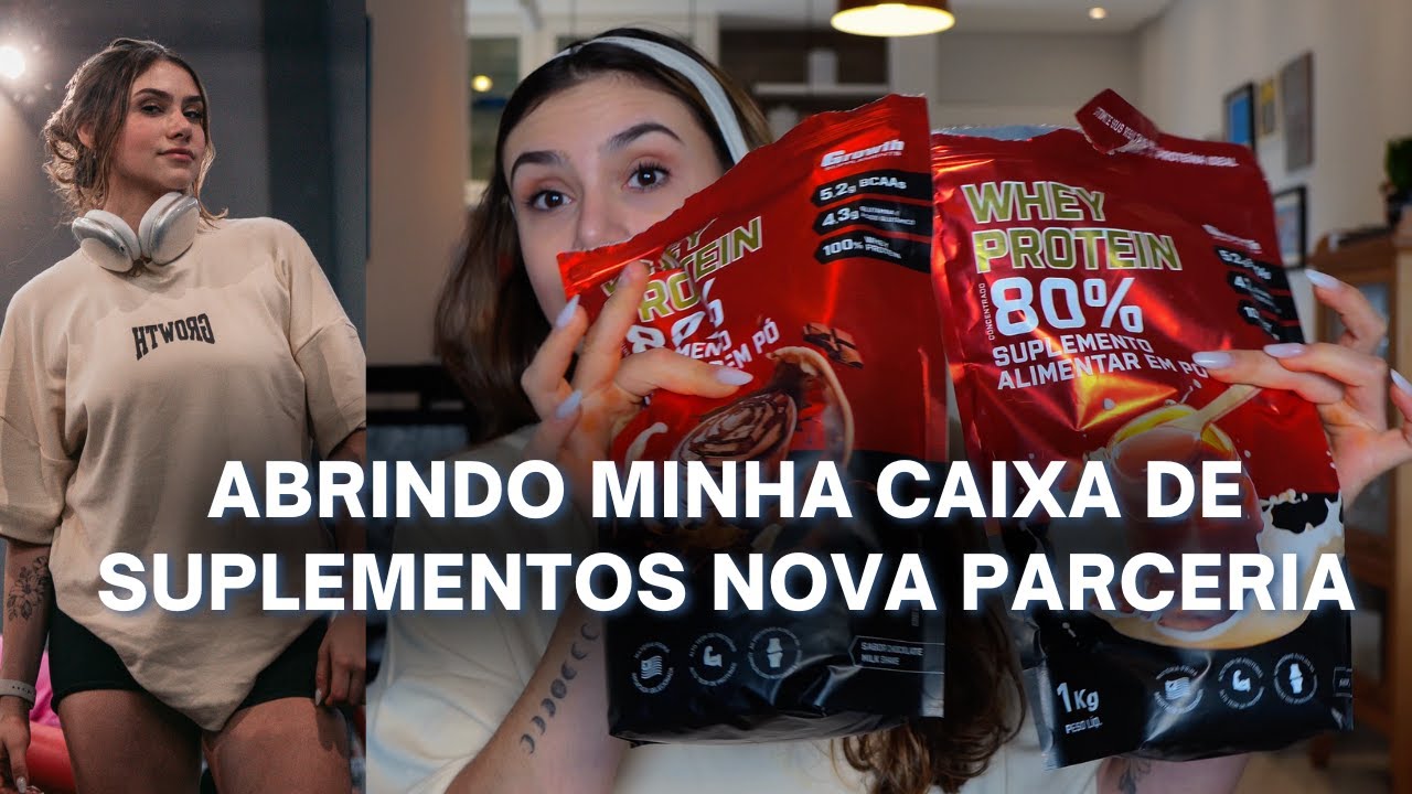 MINHA NOVA PARCERIA - ABRINDO A CAIXA DA GROWTH