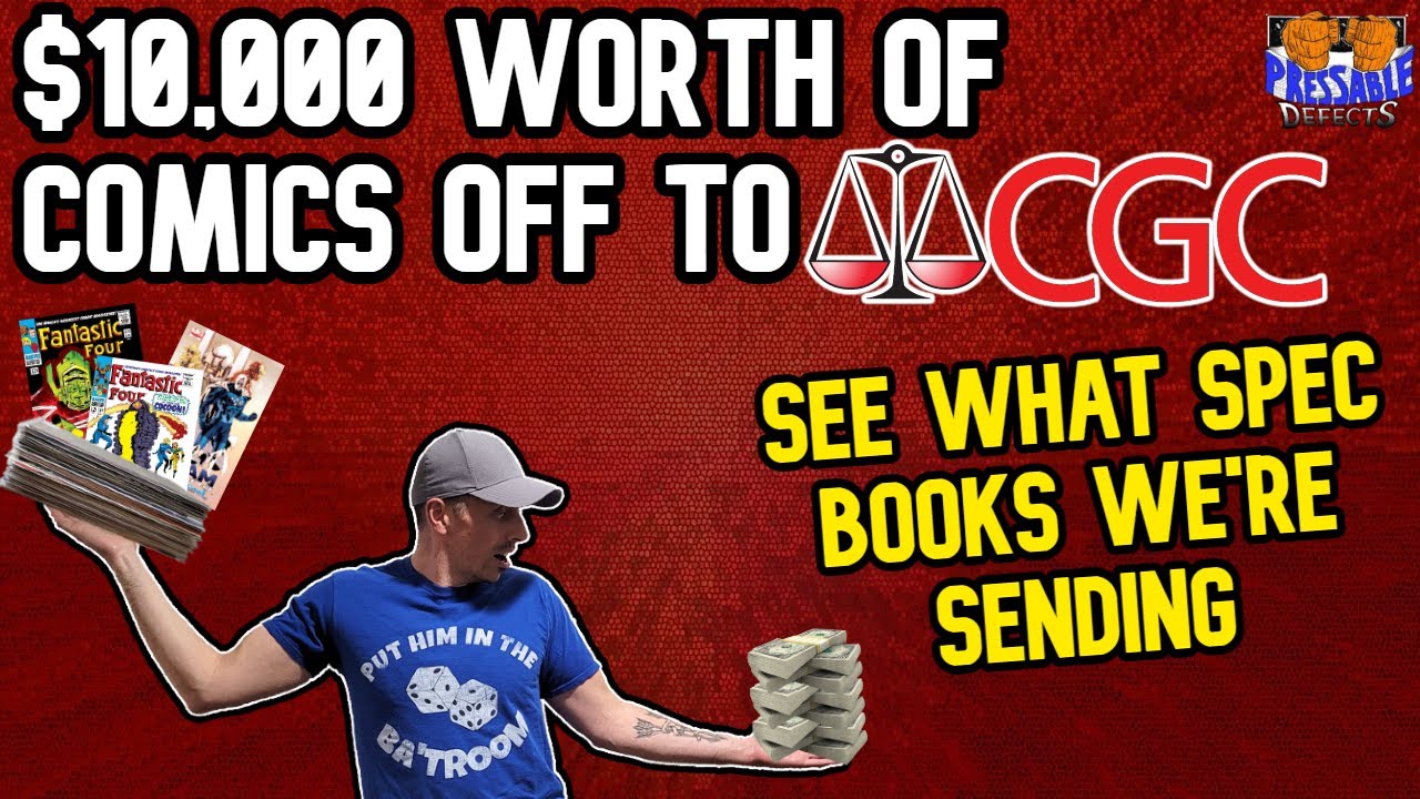 The Spec Comic Books We Are Sending to CGC Comics