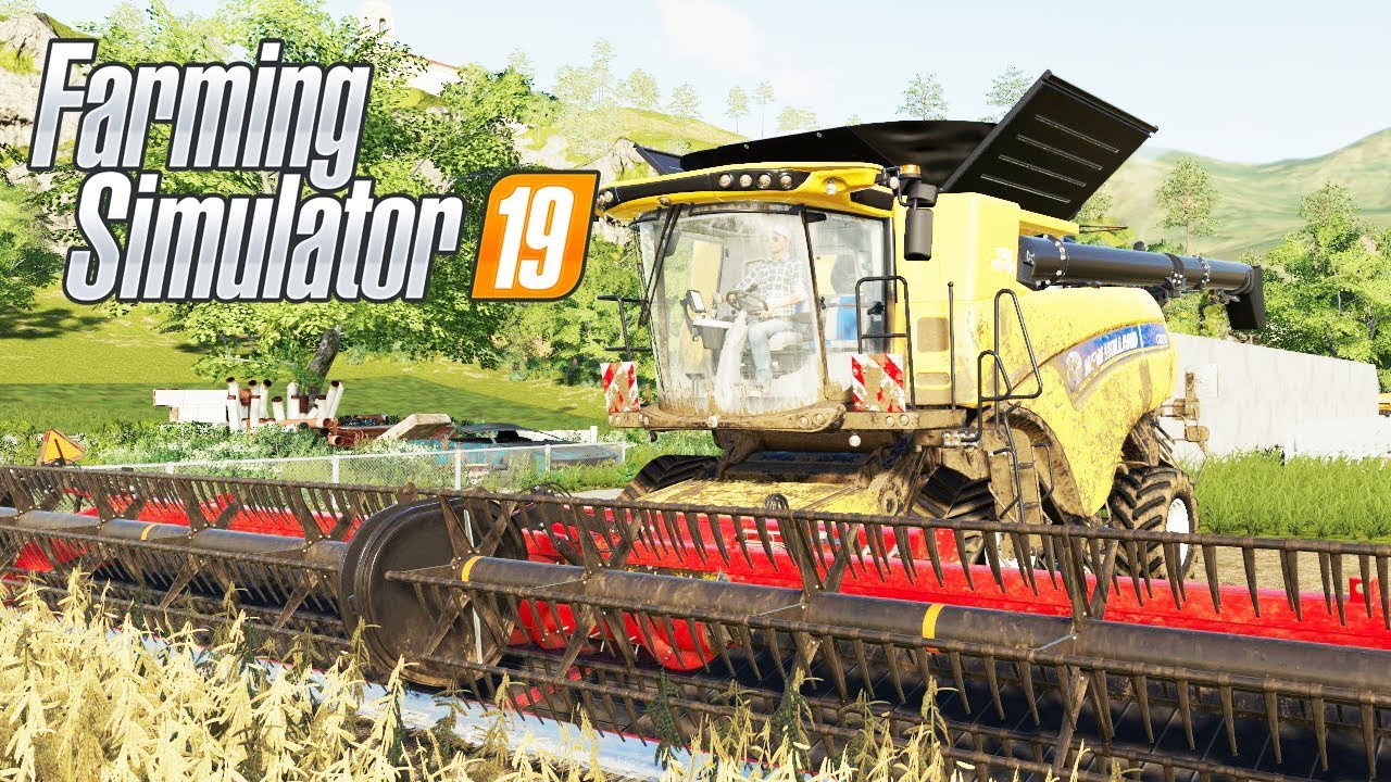 ŻNIWA 2019 NA FARMIE | NEW HOLLAND CR10.90 | FARMING SIMULATOR 19 Z SHEPARDEM[#46]