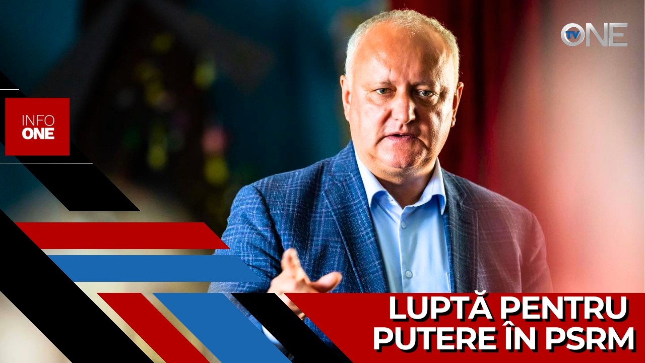 INFO ONE – Igor Dodon recunoaște că în partidul pe îl conduce nu există unitate