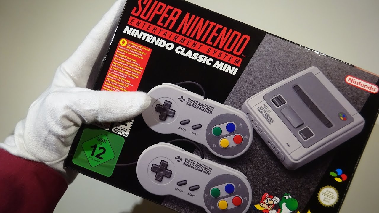 UnBoxingBoxes | SUPER NINTENDO CLASSIC MINI Unboxing | Snes mini classic (ASMR)