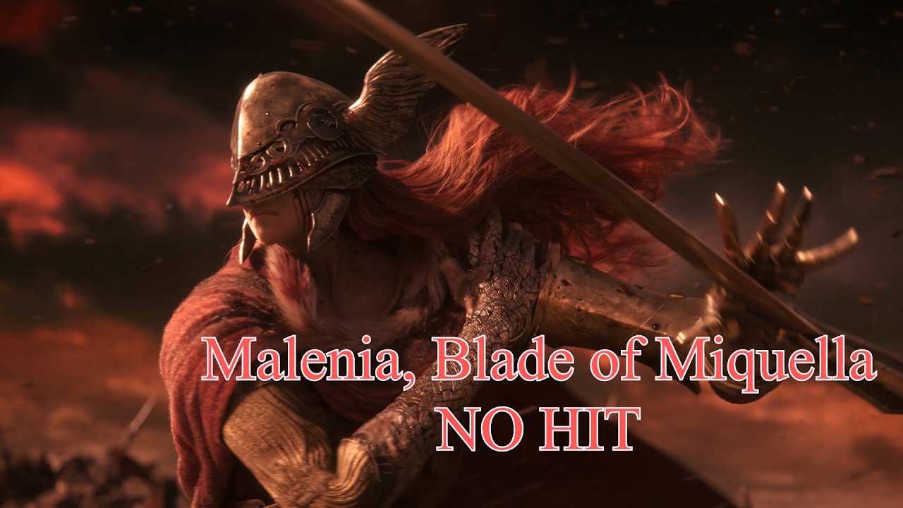 Malenia, Blade of Miquella - Solo - Claws Only - No Hit, No Boost, No Shield, No Summon